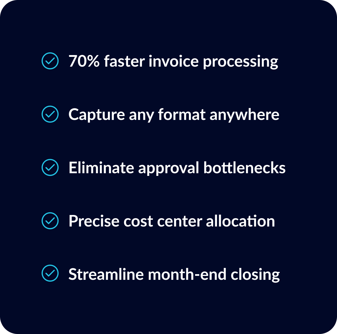Faster Invoice Processing